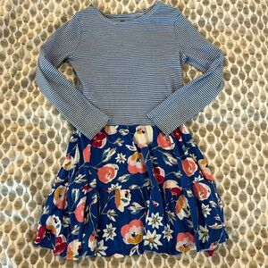 Tea collection long sleeved dress, size girls 10